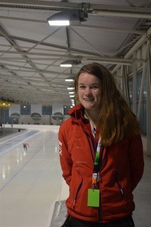 Maaike Laagland naar NK Afstanden